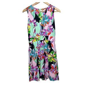 Jude Connally Floral Sleeveless Mini Dress Sz. S